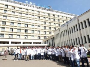 Health Professionals Protesting