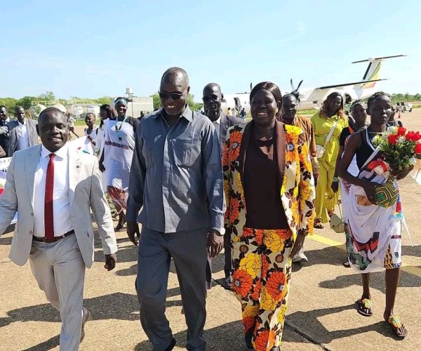 President Alemitu Umot Returns to Gambella After U.S Visit:
