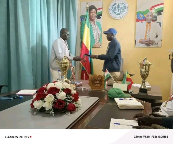 Itang Special District Chief Administrator, Ato Oman Olay Handed Power Over Citing Betrayal.