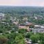 The view of the Gambella town
