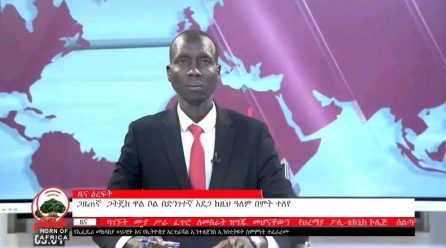 Gambella Journalist Gatjiek Wal Dies, Leaving Regional Media Community in Mourning: