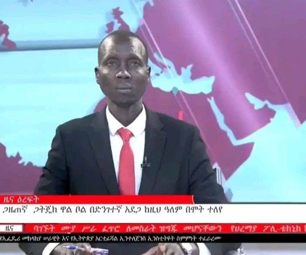 Gambella Journalist Gatjiek Wal Dies, Leaving Regional Media Community in Mourning: